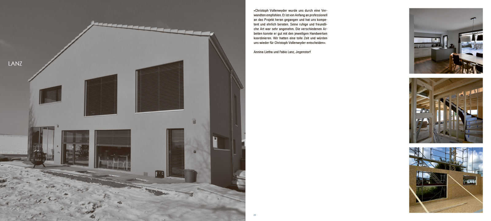 Neubau, Lanz, Einfamilienhaus, Jegensdorf